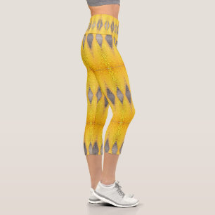 Hochwaisted-Capris Capri Leggings