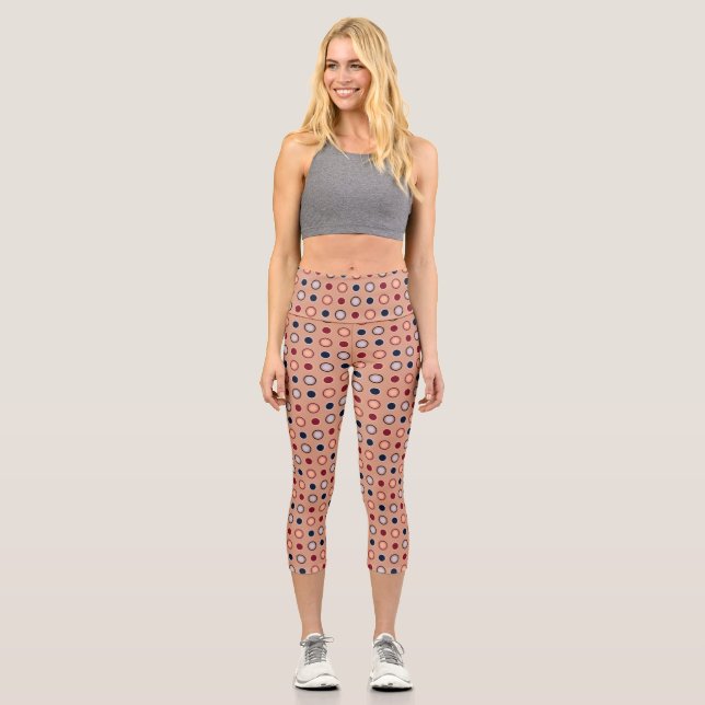 Hochwaisted-Capris Capri Leggings (Vorderseite)