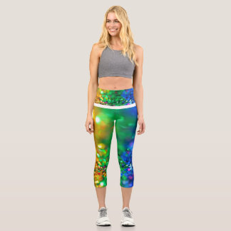Hochwaisted-Capris Capri Leggings