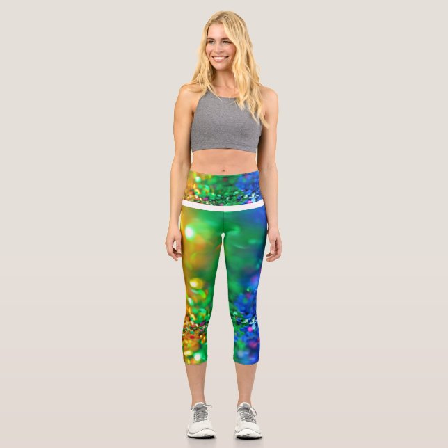 Hochwaisted-Capris Capri Leggings (Vorderseite)