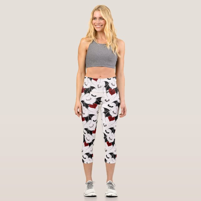 Hochwaisted-Capris Capri Leggings (Vorderseite)