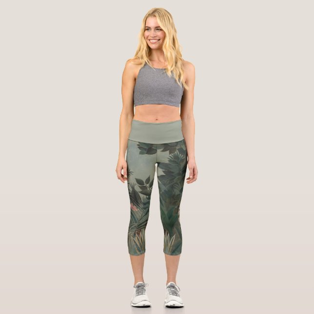 Hochwaisted-Capris Capri Leggings (Vorderseite)