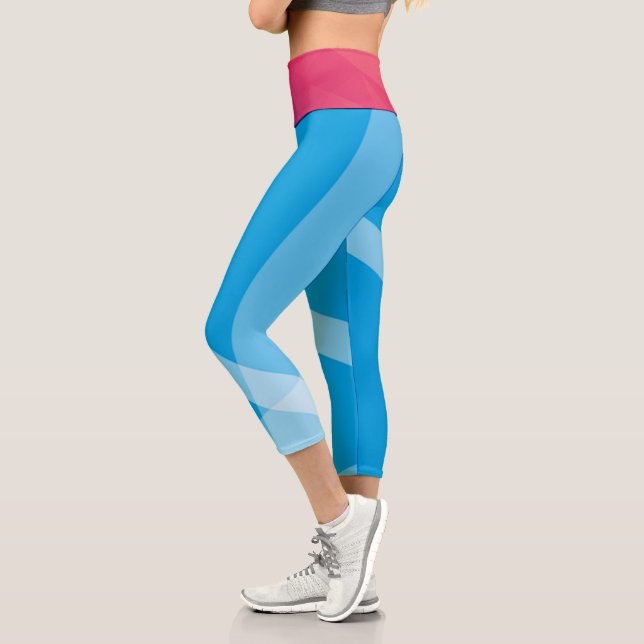 Hochwaisted-Capris Capri Leggings (Links)