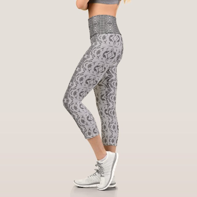 Hochwaisted-Capris Capri Leggings (Links)