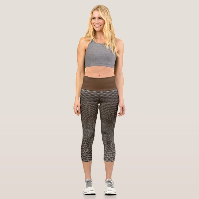 Hochwaisted-Capris Capri Leggings (Vorderseite)