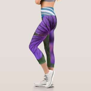 Hochwaisted-Capris Capri Leggings