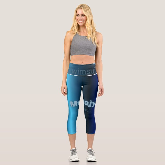 Hochwaisted-Capris Capri Leggings (Vorderseite)