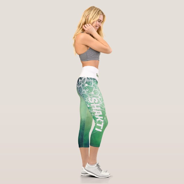 Hochwaisted-Capris | Frauen | Yoga Pants Capri Leggings (Rechts)