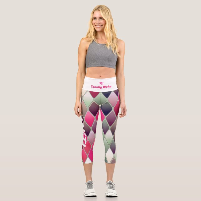 Hochwaisted-Capris | Frauen | Yoga Pants Capri Leggings (Vorderseite)