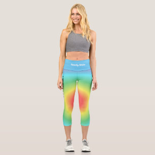 Hochwaisted-Capris Shakti Yoga Pants Capri Leggings