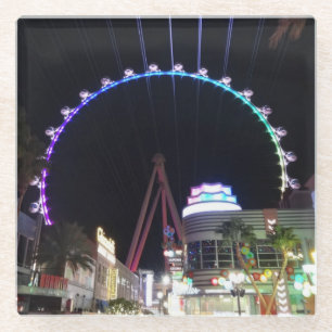 Hochwalzenrad-Riesenrad Las Vegas#3 Untersetzer