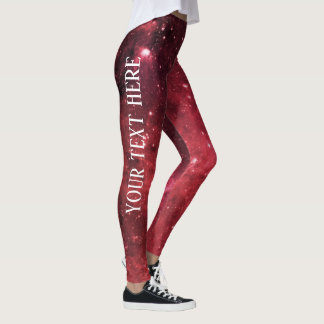 Hochwandige Galaxie-Print-Workout-Tummy-Kontrolle Leggings
