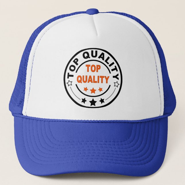Hochwertig Truckerkappe (Vorderseite)
