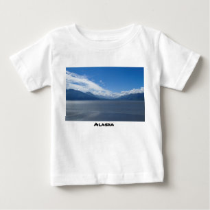Hochwertige Alaska-Berge Baby T-shirt