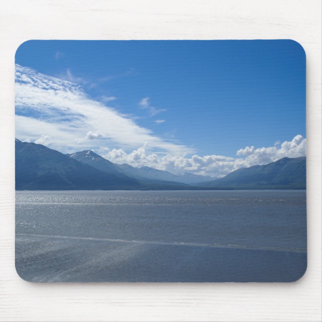 Hochwertige Alaska-Berge Mousepad (Vorne)