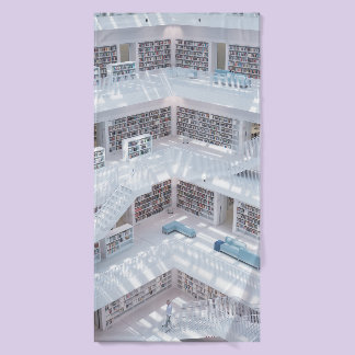 HOCHWERTIGE BIBLIOTHEK BADEHANDTUCH