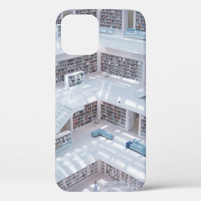 HOCHWERTIGE BIBLIOTHEK Case-Mate iPhone HÜLLE (Rückseite)