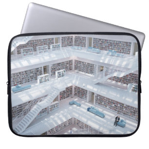 HOCHWERTIGE BIBLIOTHEK LAPTOPSCHUTZHÜLLE