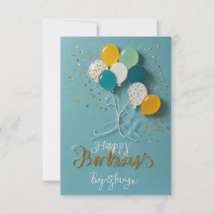 Hochwertige Einladungen zum Geburtstag! Kleine Gru