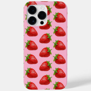 Hochwertige Erdbeere Case-Mate iPhone 14 Pro Max Hülle