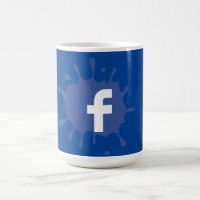 Hochwertige Facebook-Tasse