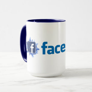 Hochwertige Facebook-Tasse Tasse