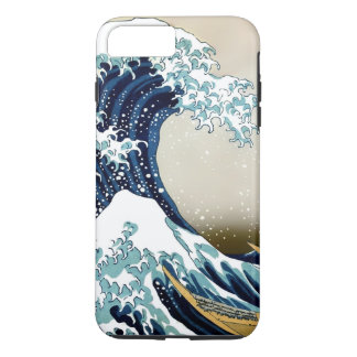 Hochwertige Great Wave off Kanagawa von Hokusai iPhone 8 Plus/7 Plus Hülle