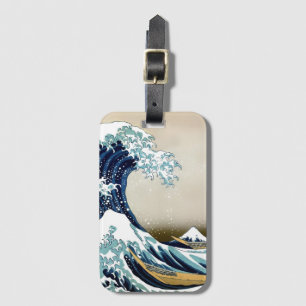 Hochwertige Great Wave off Kanagawa von Hokusai Gepäckanhänger