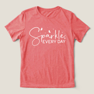 Hochwertige Nachricht Inspiration Lässig Red Tri-Blend Shirt