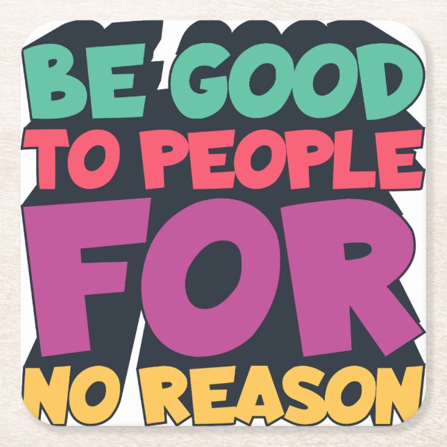 hochwertige Papierservietten Rechteckiger Pappuntersetzer (Vorderseite)