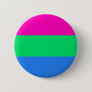 Hochwertige Polysexuelle Fahne Button