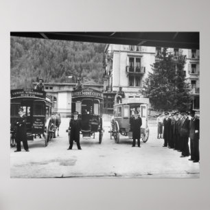 Hochwertige Taxis: 1954 Poster