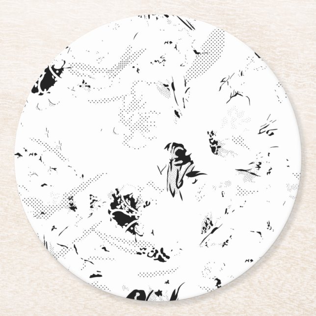 Hochwertige Untersetzer für Papier für jeden Anlas (Vorderseite)