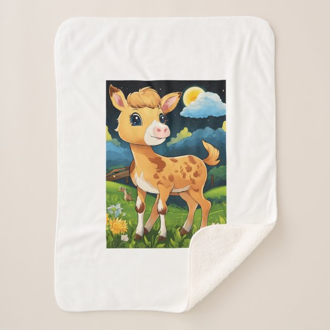 Hochwertige Vektorgrafik" Sherpadecke (Vorderseite)