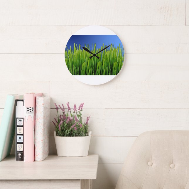 Hochwertige Wanduhr (Lesesaal)