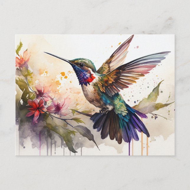 Hochwertiger Postkartendruck Postkarte (Vorderseite)