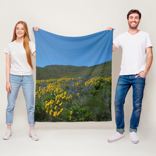 Hochwüstenspringtime Fleecedecke (Beispiel)