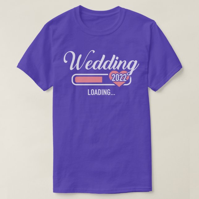 Hochzeit 2022 T-Shirt (Design vorne)