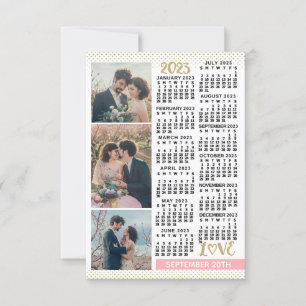 Hochzeit 2023 Kalender Rosa Rosa 3 Fotos Save The Date