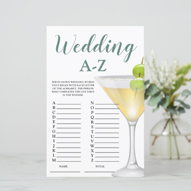 Hochzeit A-Z Elegantes Brautparty (Stehend Vorderseite)