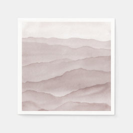 Hochzeit abstrakter staubiger Rose Serviette