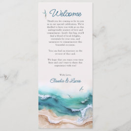 Hochzeit am Küstenstrand Programm