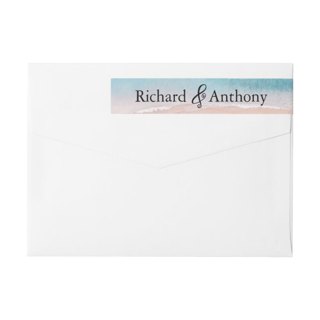 Hochzeit am Ocean Beach (Rückseite)