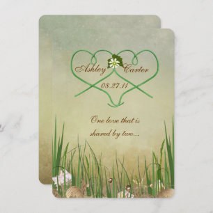 Hochzeit am Strand Einladung