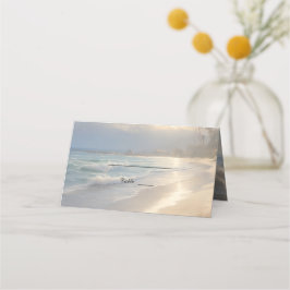 Hochzeit am Strand Platzkarte