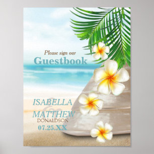 Hochzeit am Strand Poster