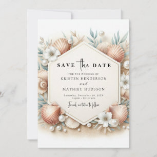 Hochzeit am Strand Save The Date