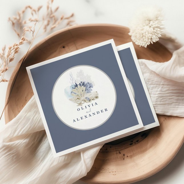 Hochzeit am Strand Serviette (Von Creator hochgeladen)