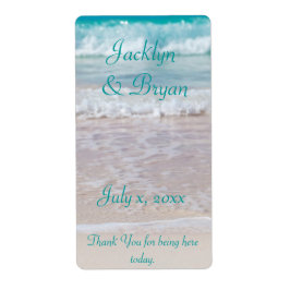 Hochzeit am Strand, Wein, Wasser, maßgeschneidert