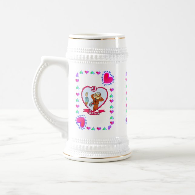 Hochzeit Anniversay Tasse (Links)